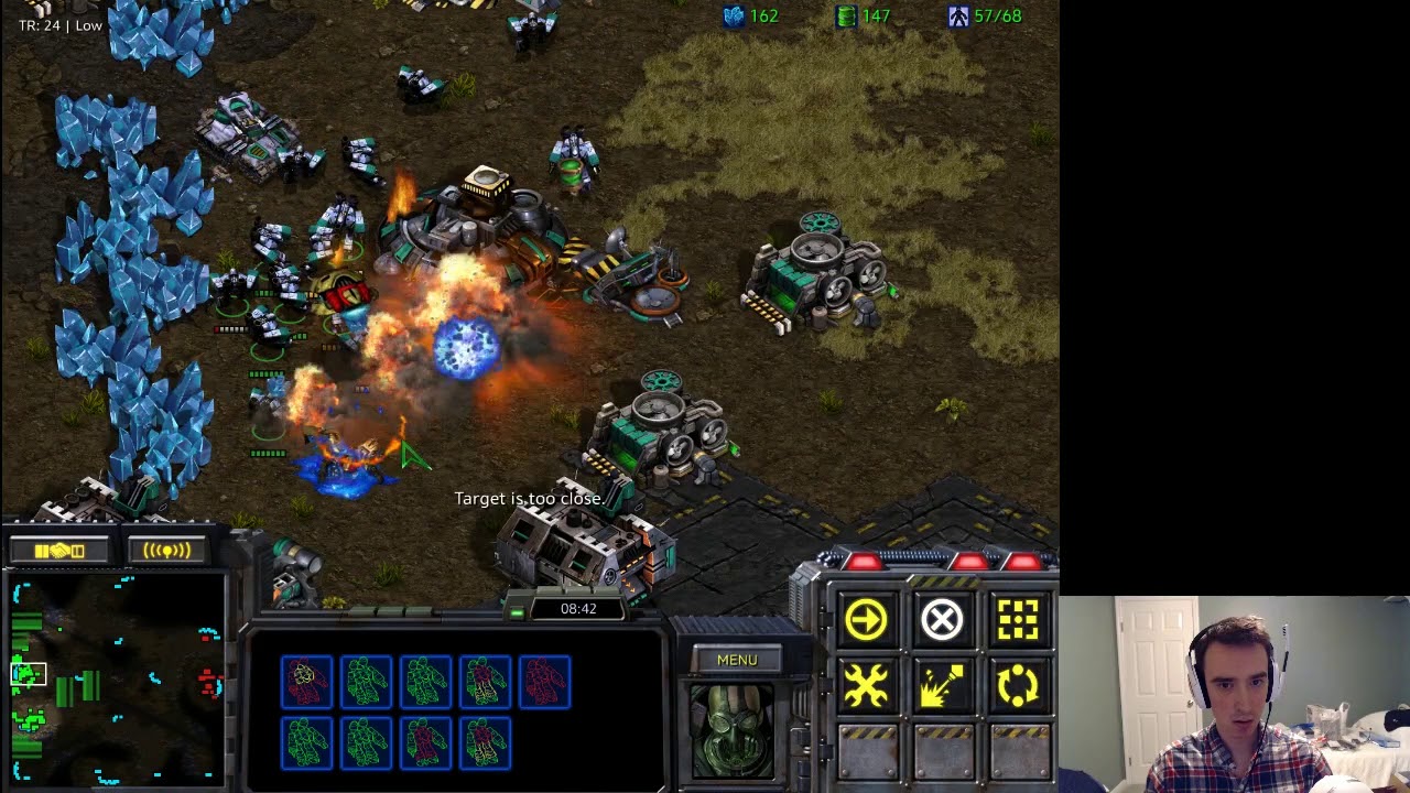 StarCraft Remastered - 1v1 (FPVOD) Nyoken (T) vs vs 2017[0901]skc (P) Roadkill
