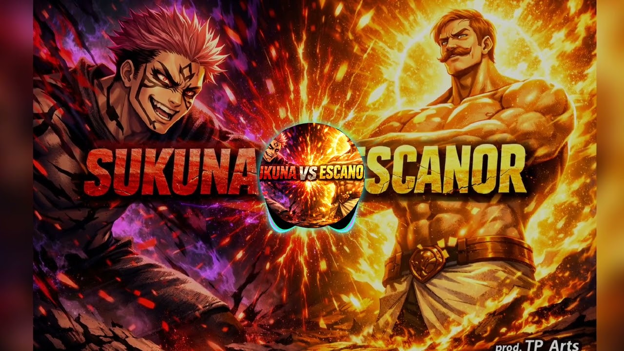 Sukuna 🆚 Escanor | Rei da Maldição vs O Sol do Orgulho (Rap Trap)