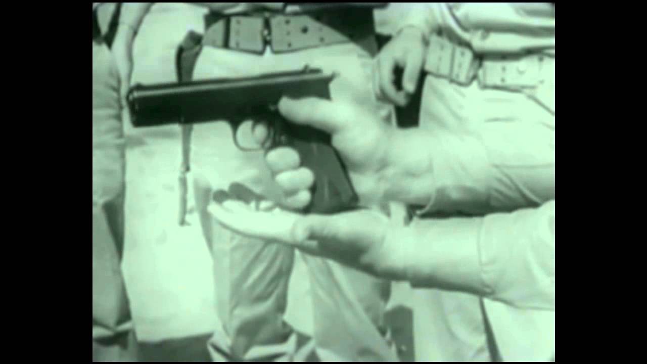 Combat Firing with Handguns - WWII- Training Film - War Films TV