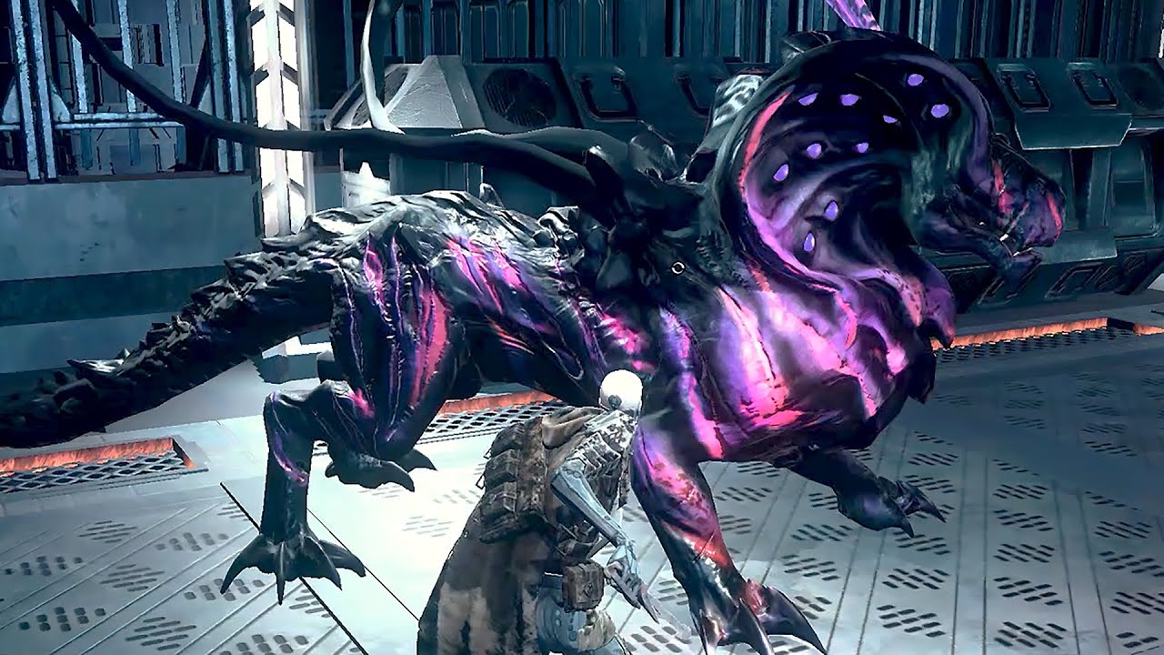 Hellpoint - Celestial Beast Boss Fight [PS4 PRO]