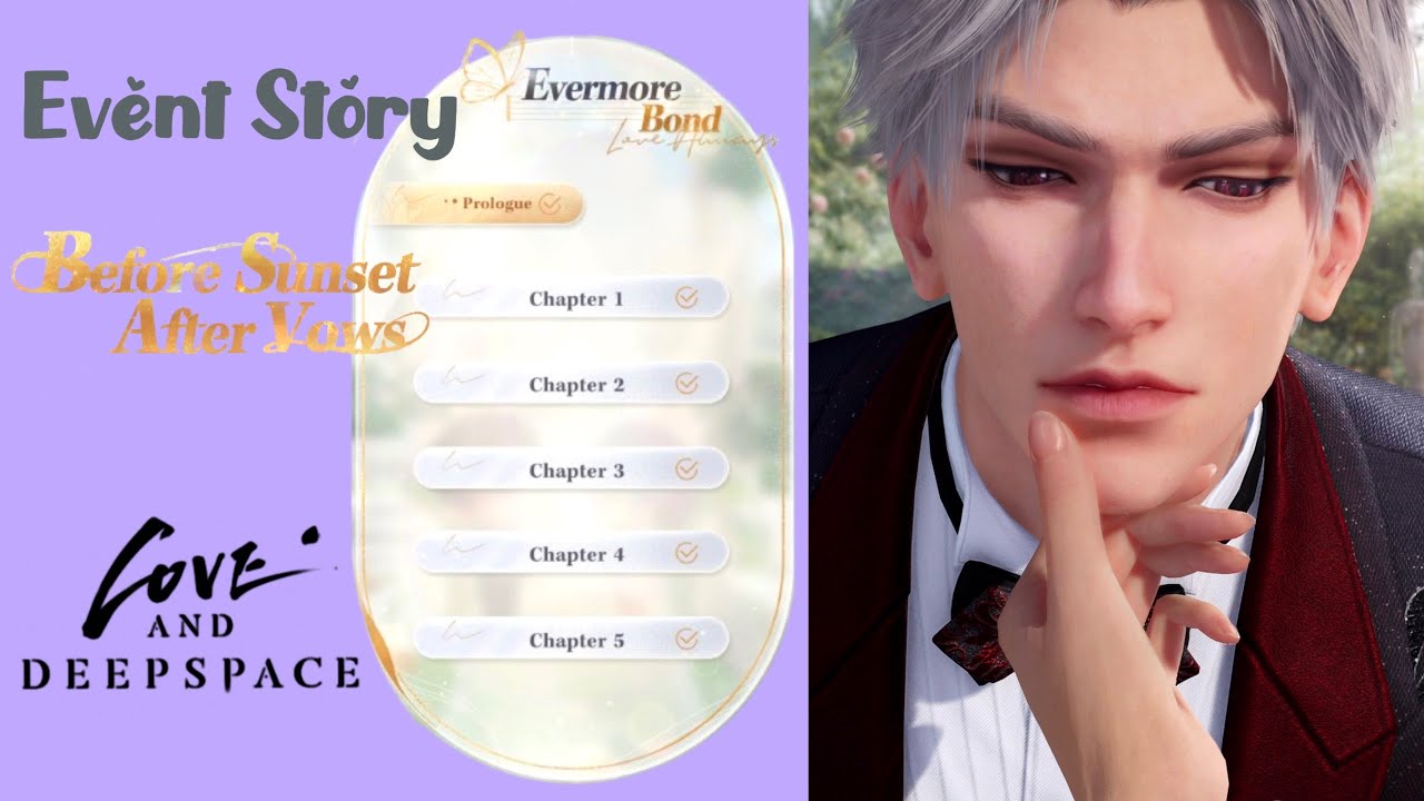 Sylus: Before Sunset After Vows | Evermore Bond | Event Story | Love and Deepspace