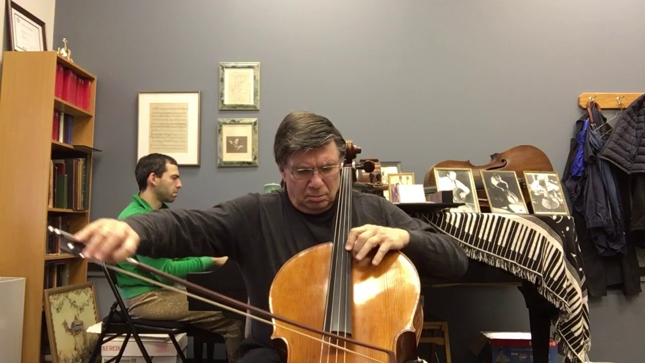 Haydn-Piatigorsky Divertimento - I. Adagio: Jeffrey Solow with Yoni Levyatov