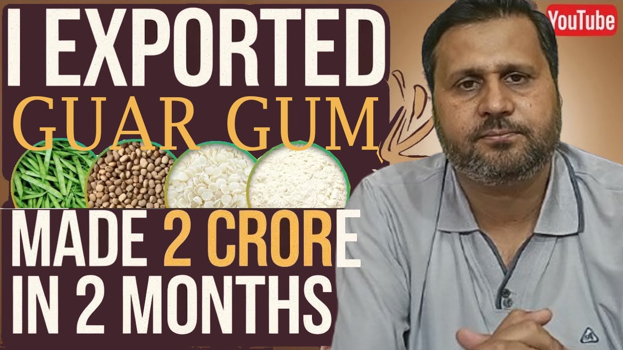 How to Export Guar Gum from Pakistan | Step-by-Step Process | Export Business Ideas 2025