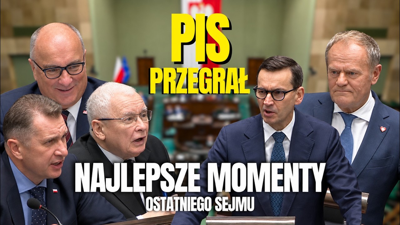 PIS PRZEGRAŁ, TUSK BIJE NA ALARM - NAJLEPSZE MOMENTY OSTATNIEGO SEJMU