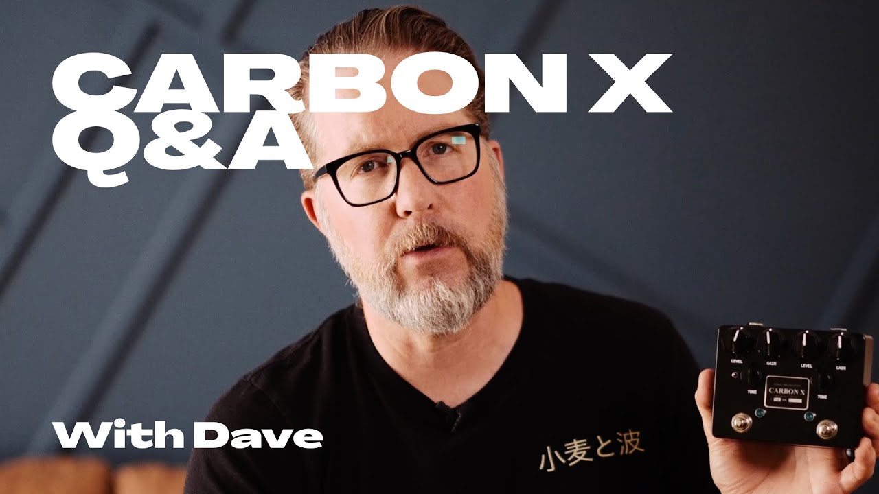 Carbon X Dual Overdrive - Q&A with Dave