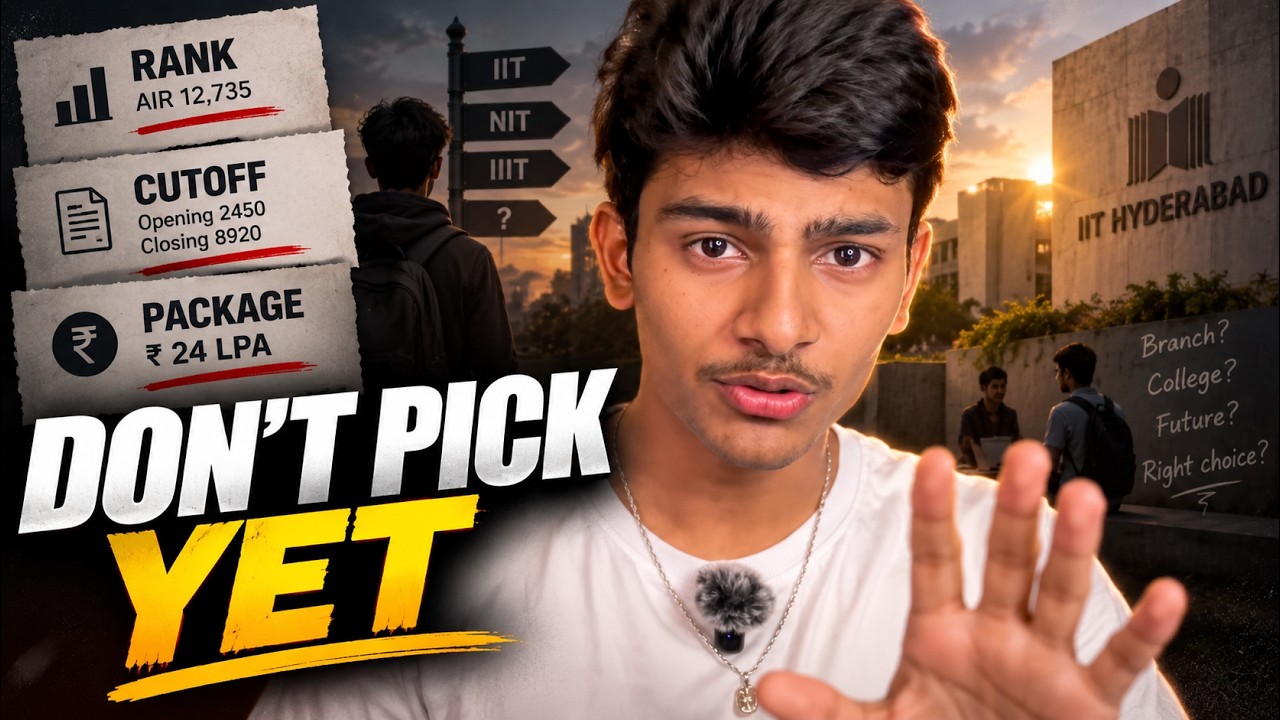 How to Actually Choose Your College After JEE