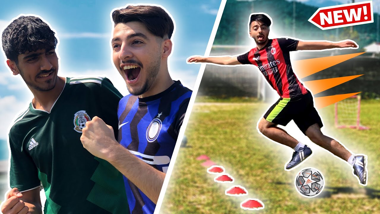 Football Challenge | چالش فوتبالی ترکیبی رفتیم😂