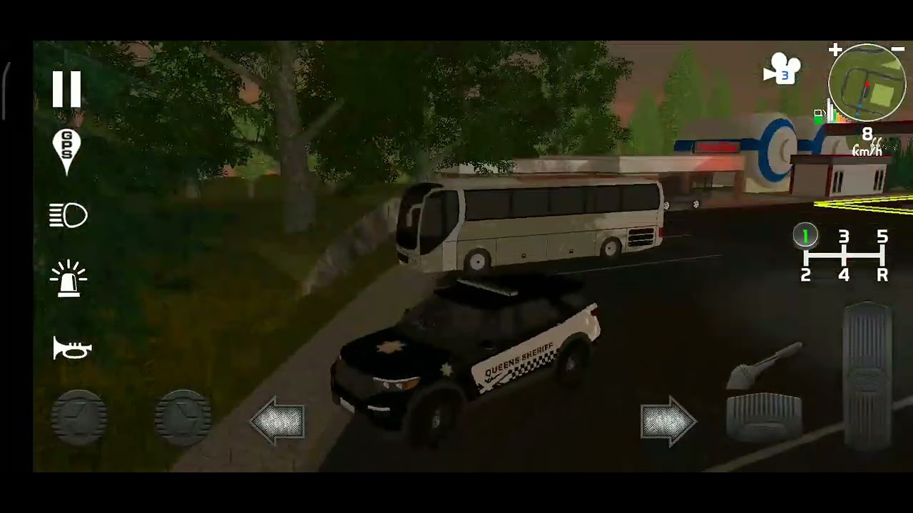 police patrol simulator patroling deacon town.with my sheriff car.