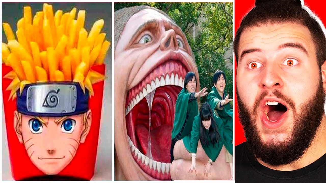 Gente Creativa Que Esta a Otro Nivel | Versión Anime !!