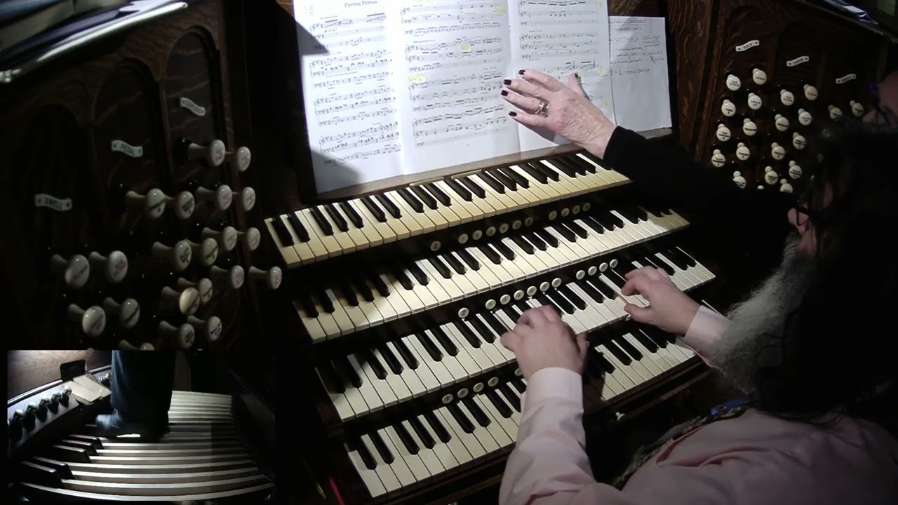 Partita Petrus - Robert Fielding, première performance by Kevin Bowyer