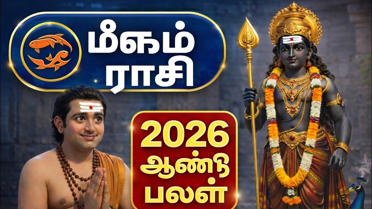 MeenamRasi 2026 Yearly Palan #meenam #meenamrasi #2026predictions #pisces  #youtuber #youtube 
