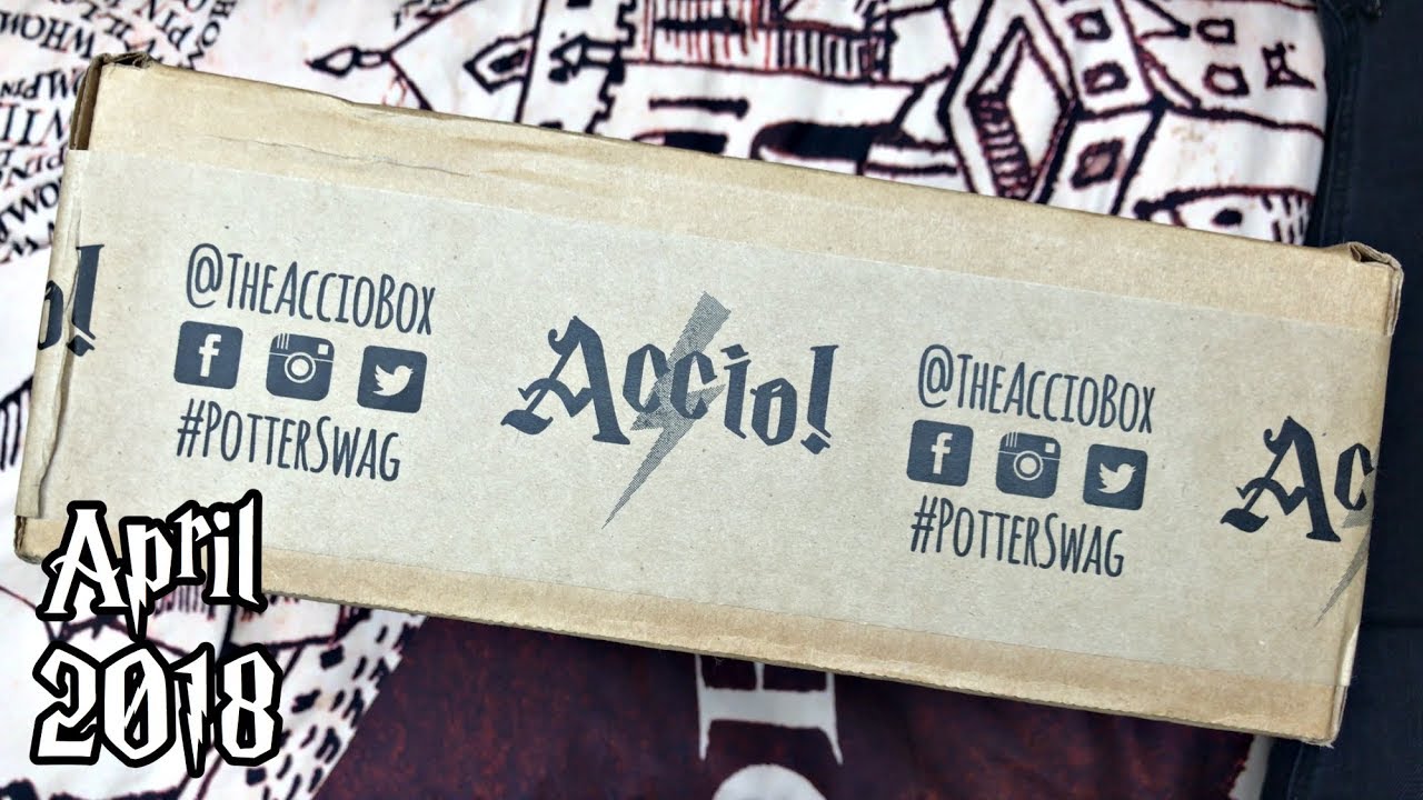 April 2018 Accio! Box Unboxing | Harry Potter