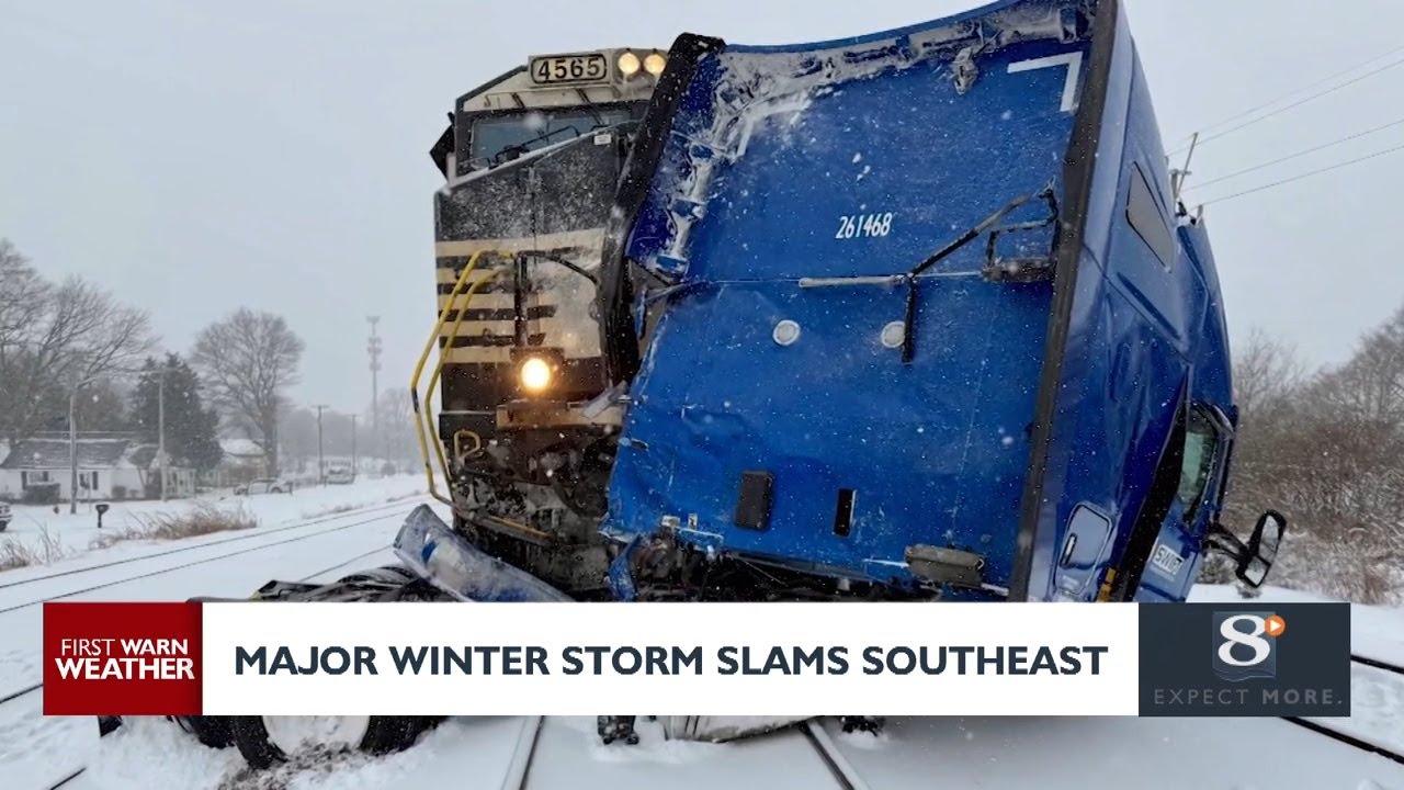 Major Winter Storm Slams Southeast