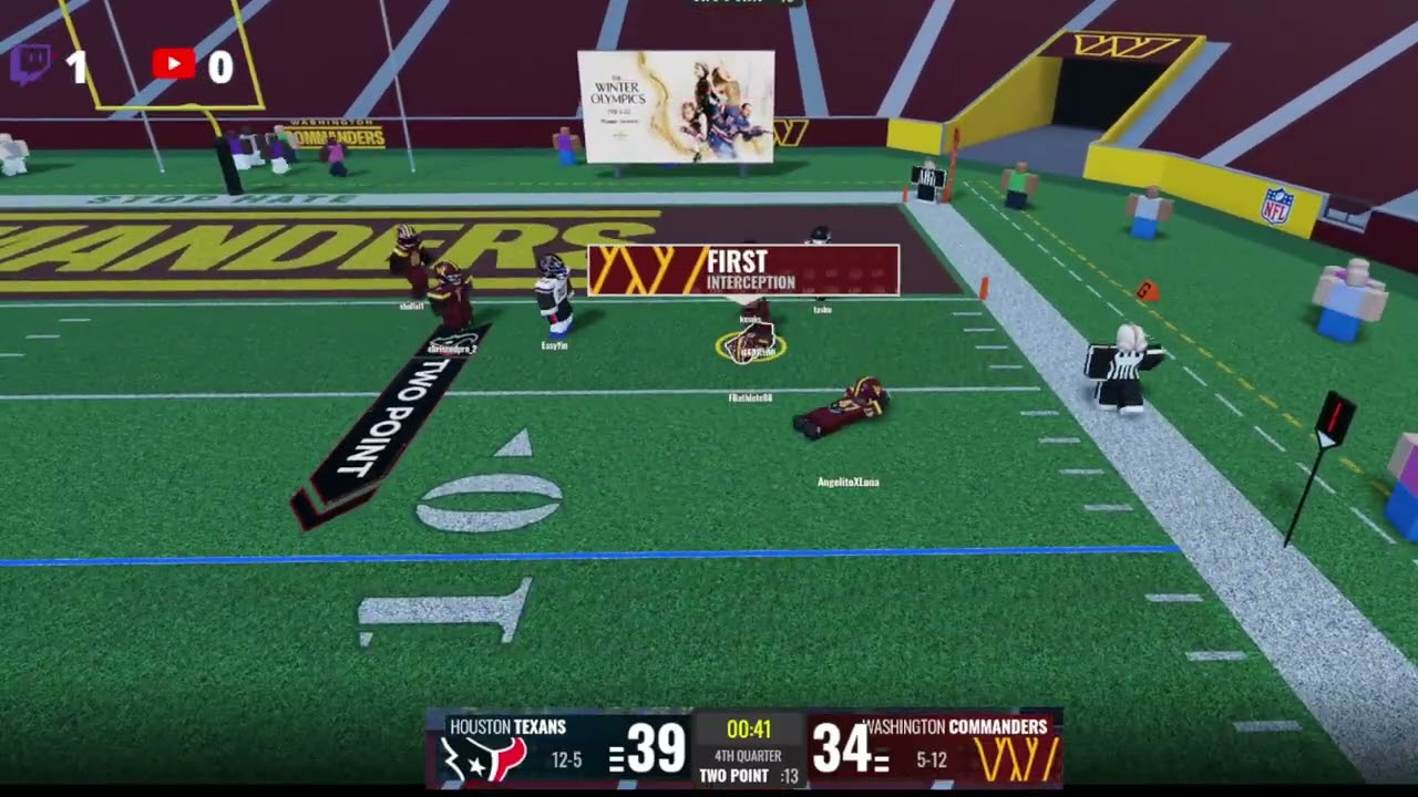 Houston Texans vs Washington commanders || UFL || 