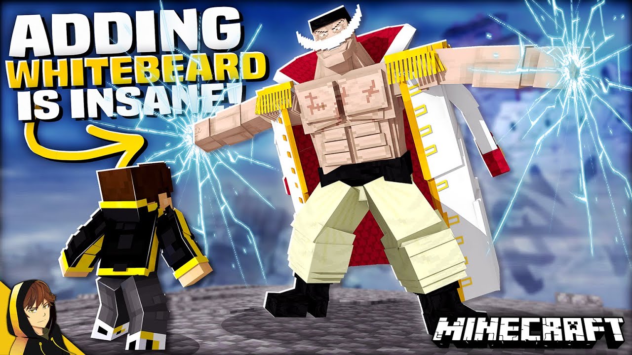Adding WHITEBEARD to MINECRAFT was a MISTAKE... [Mine Piece Update]