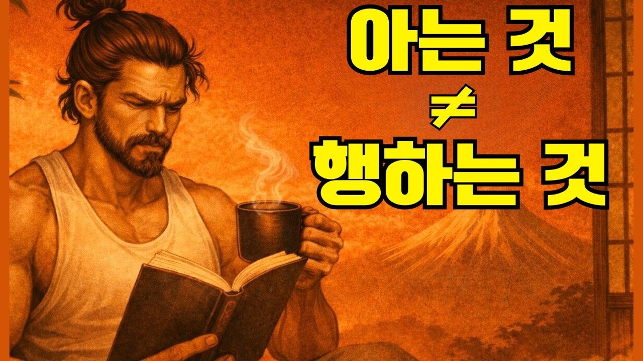 당신에게 부족한 것은 지식이 아니라 실행력입니다.