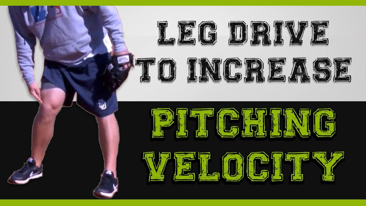 How to LEG DRIVE to get more PITCHING VELOCITY!