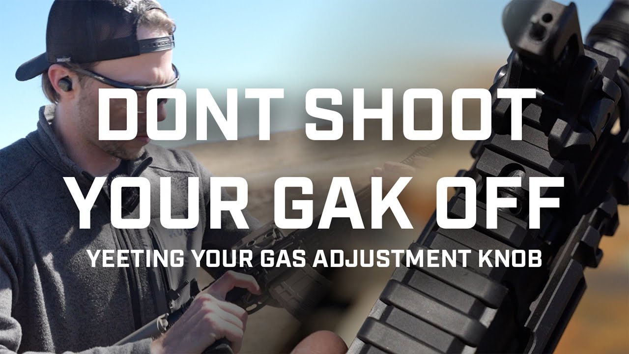 Don't Shoot Your GAK Off: Adjusting Your Gas on a PWS Upper