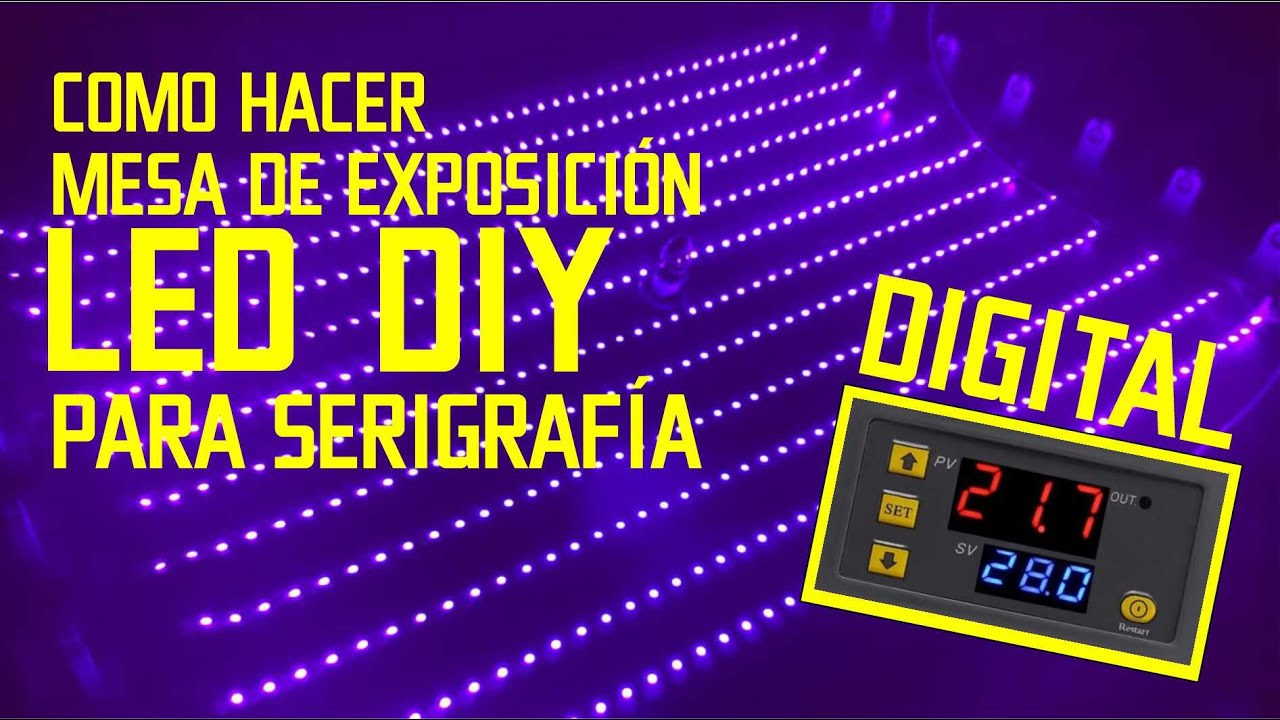 MESA DE EXPOSICION DIGITAL LED | parte 1 de 2