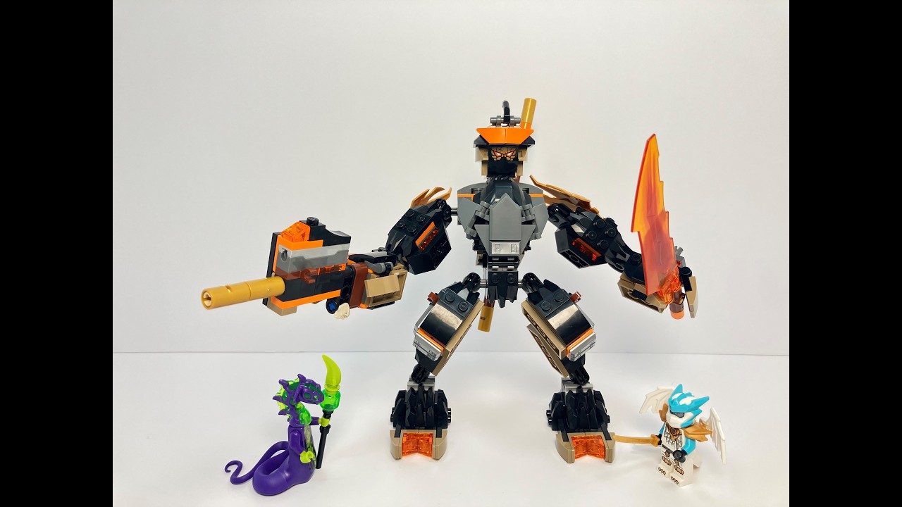 LEGO Ninjago Dragons Rising 71854 Cole's Mission Mech Speed Build