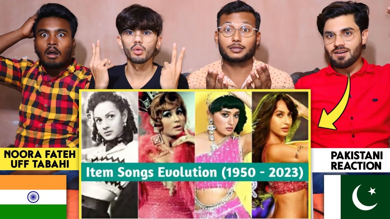 Items Songs Evolution 1950 - 2024 - Pakistani Reaction - Shan Extra