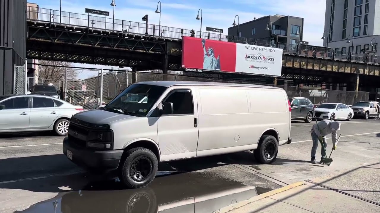 Chevy express van with 2 inch lift