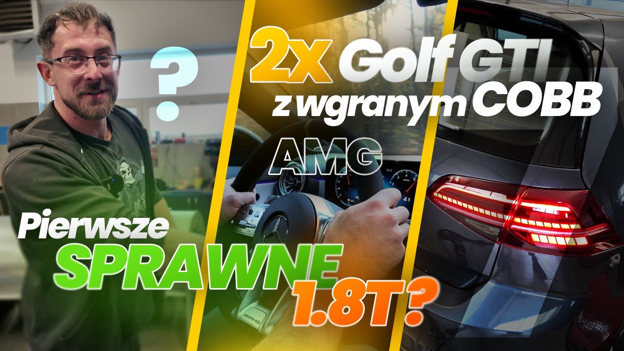 Szok! Pierwsze sprawne 1.8T? / Mercedes CLA AMG powr&oacute;cił na tuning / Sprawdzamy 2x Golf 7.5 od COBB