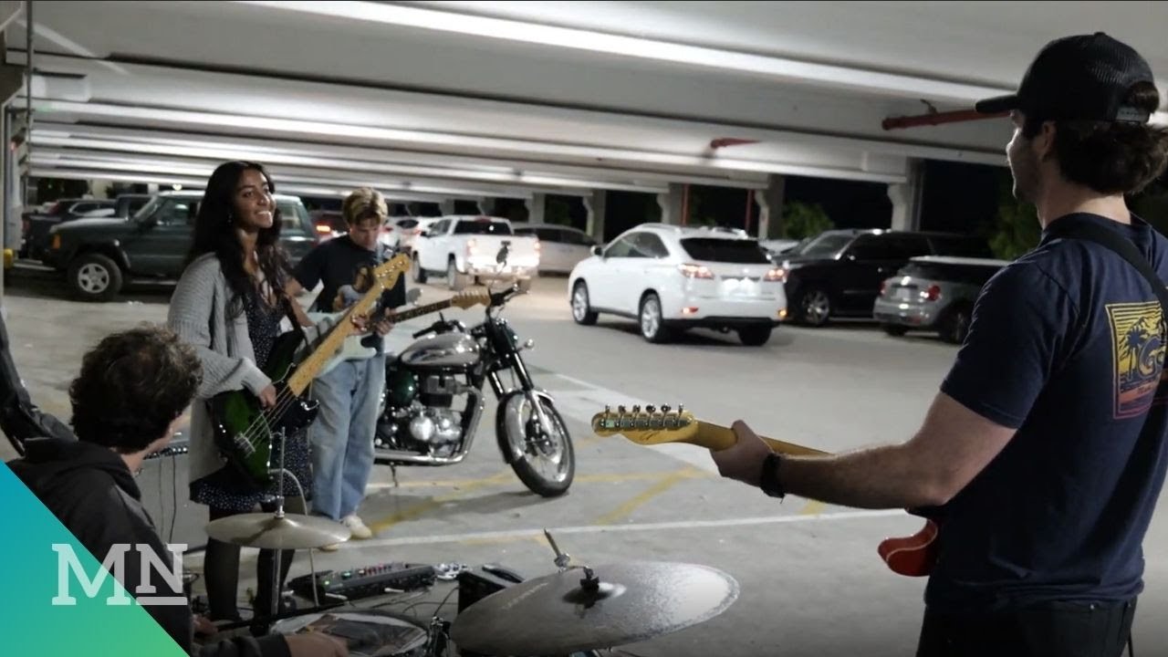 How Four Cal Poly Students Built a Band from a Parking Garage