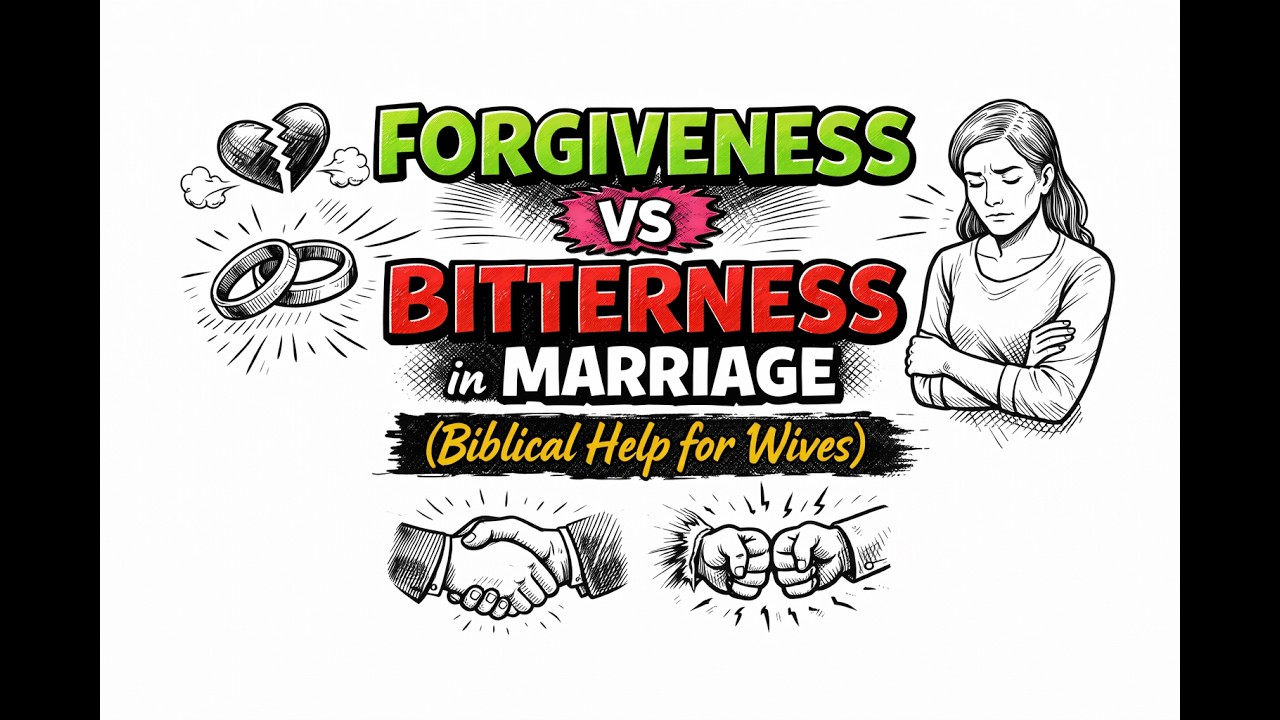 Forgiveness vs Bitterness in Marriage (Biblical Help for Wives)