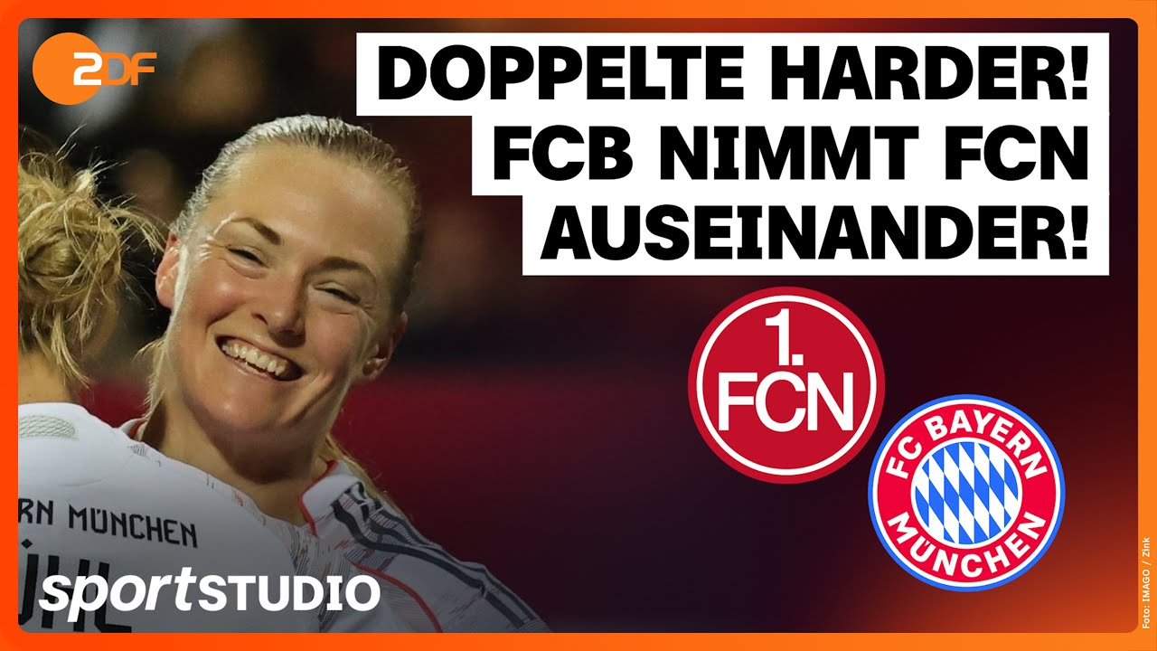 1. FC N&uuml;rnberg &ndash; FC Bayern M&uuml;nchen | Frauen-Bundesliga, 9. Spieltag 2025/26 | sportstudio