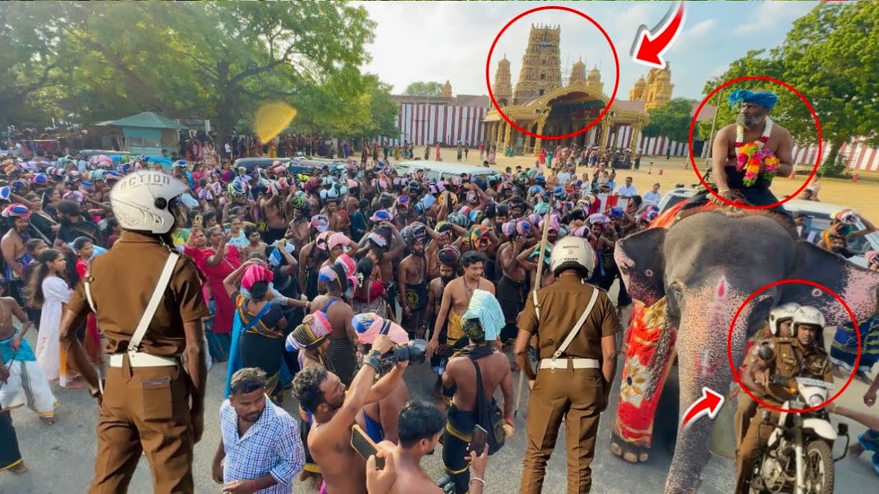திடீரென நல்லூர் முன்றில் நடந்த பிரம்மாண்டம் ! யானையை சூழ்ந்த பல்லாயிரம் மக்கள் | GL Tharshan 