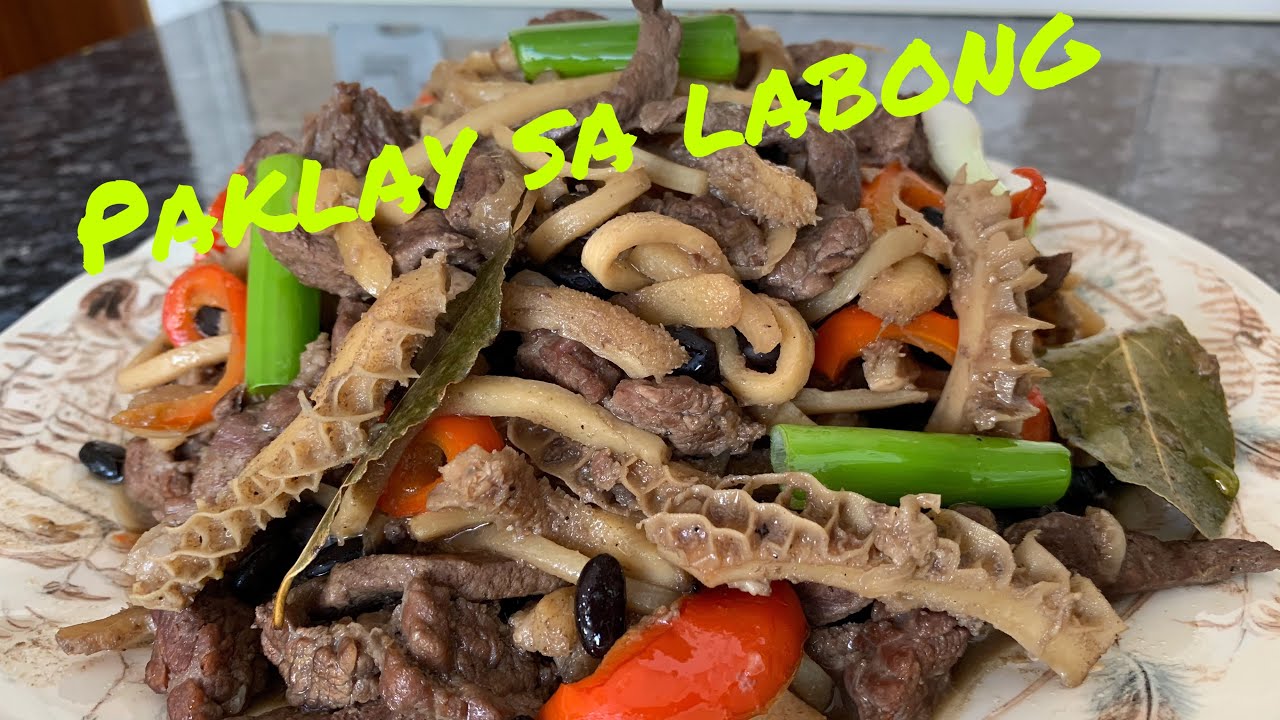COOKING 101 Paklay sa labong | Ronnel ni Bai TV