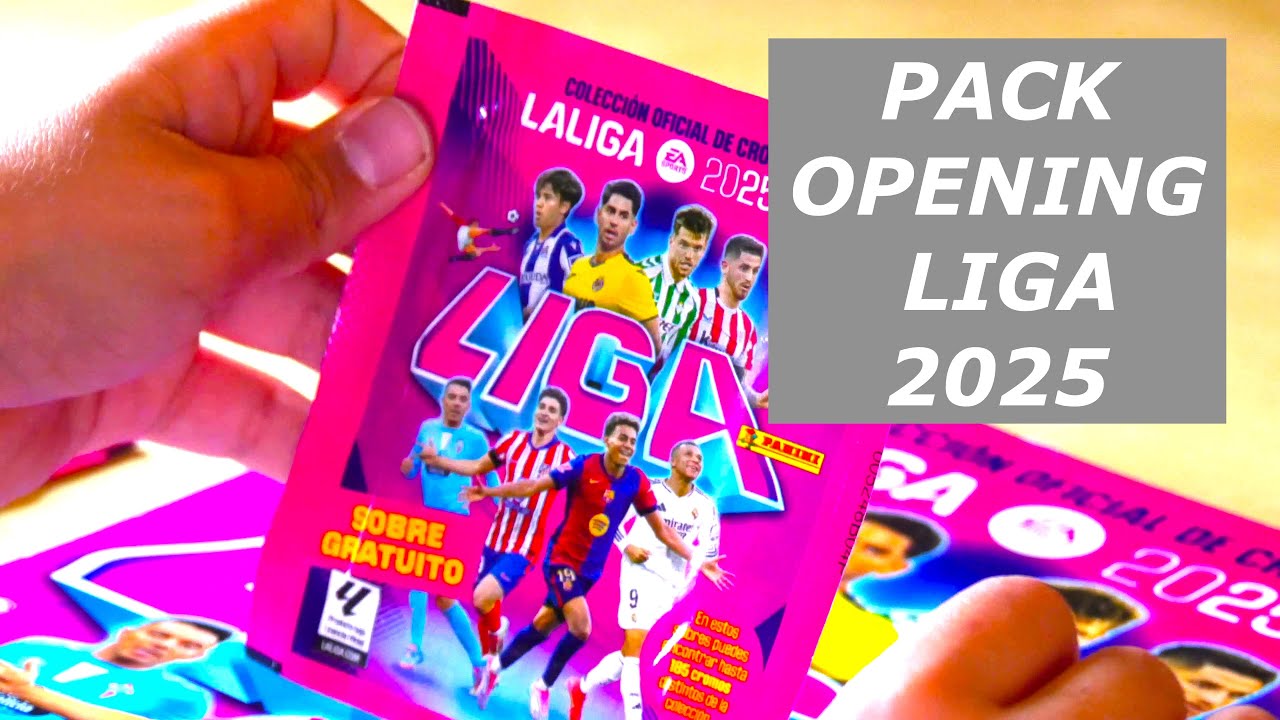 JE NE M'ATTENDAIS PAS À TOMBER SUR CES 5 CARTES ! (Pack Opening La Liga 2025)