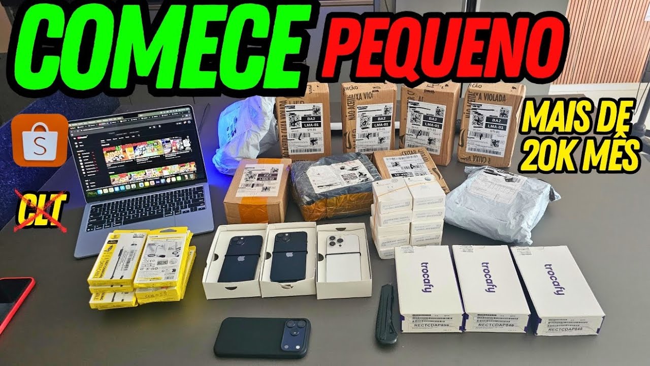 COMECE PEQUENO.. Pense Grande/ Hoje mais de 20K MÊS