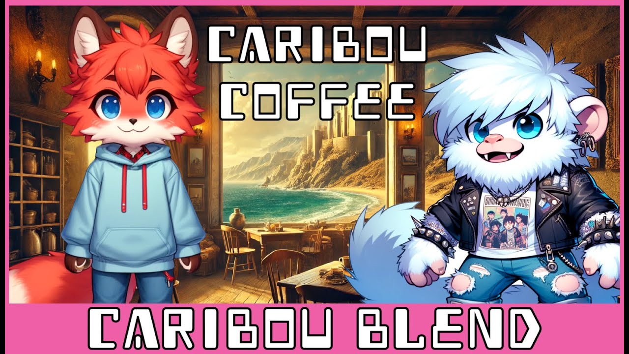 Caribou Coffee's Caribou Blend: A Delicious Review-Friendie & Noodlez!🤠☕🌟 #coffeelover #coffee
