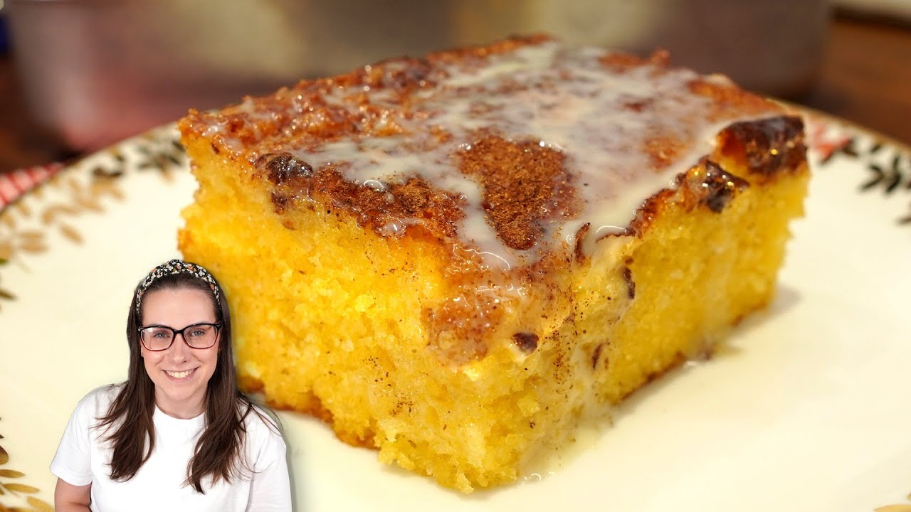 SEM FARINHA DE TRIGO, BOLO DE FUBÁ MOLHADINHO E DELICIOSO!