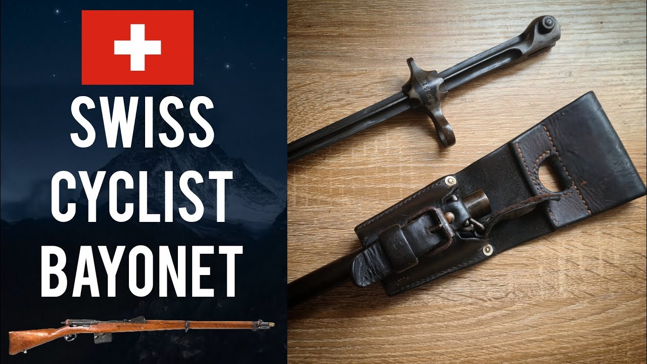 Bicycle bayonet, Swiss M1889/92 Cyclist Bayonet