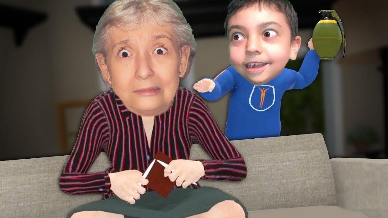 مشيع الحفيد يفاجئ إيمان الجدة