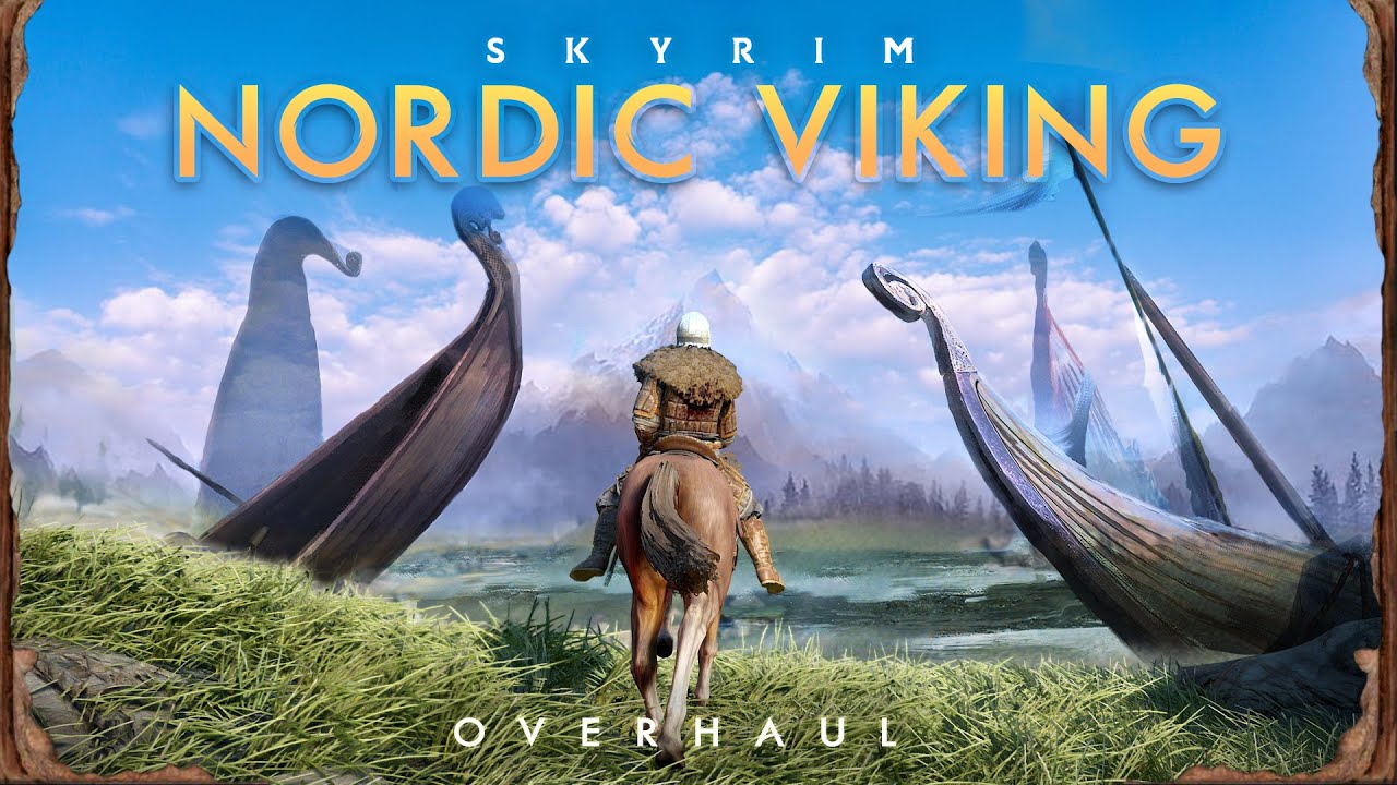 Я превратил Skyrim в ремастер «Норвежских викингов»!