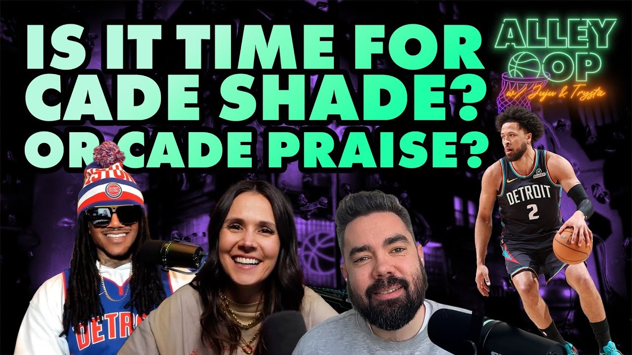 Cade Cunningham Deserves PRAISE… or SHADE? 😳 | Zach Harper + Spurs, Luka & Olympics | Alley Oop