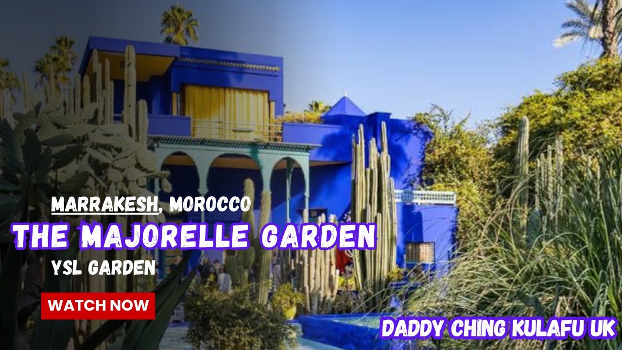 Majorelle Garden ( YSL GARDEN) Marrakesh, Morocco #garden #morocco