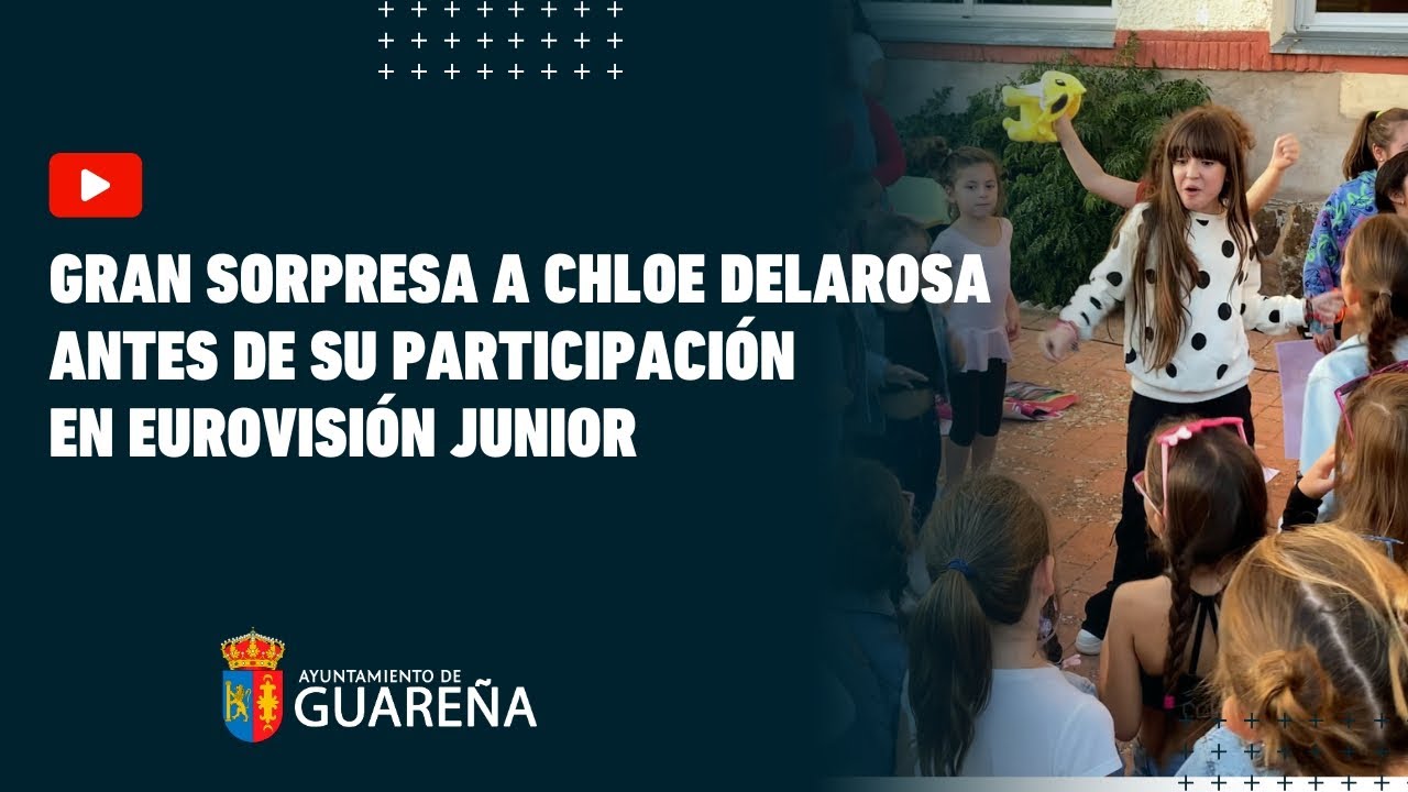 Gran Sorpresa a Chloe DelaRosa antes de su actuación en Eurovisión Junior 2024