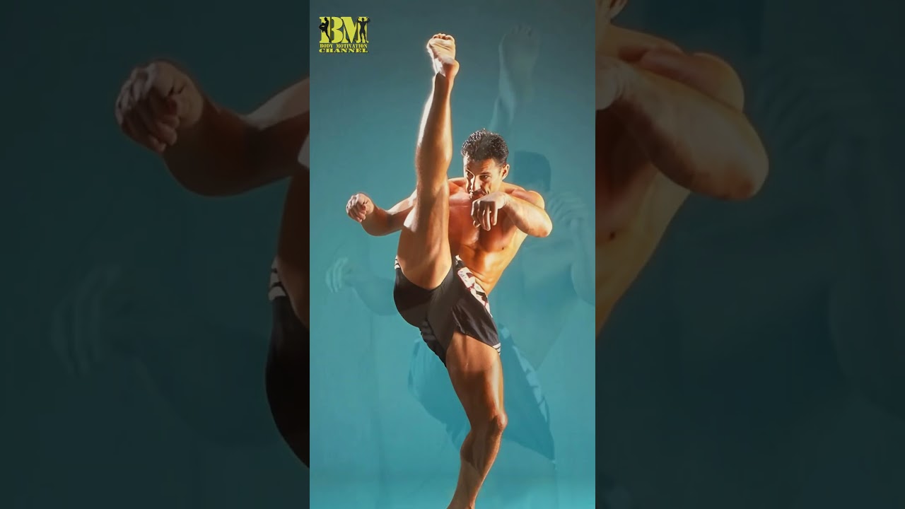 Andy Hug:How He did his signature Axe Kick. Blue-Eyed Samurai. #kyokushin #shorts #techniques