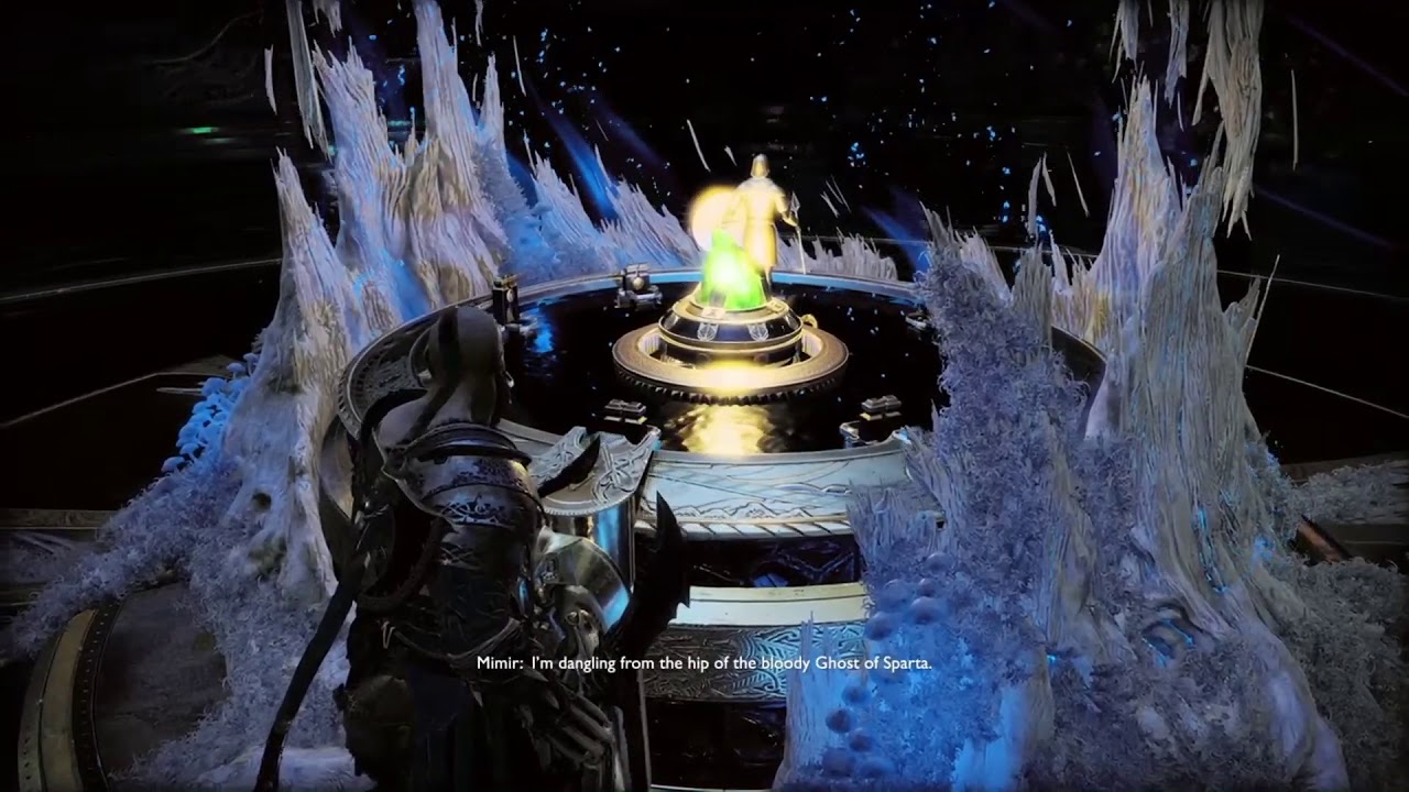 God of War 4  PS4  Mimir Call kratos Ghost of Sparta