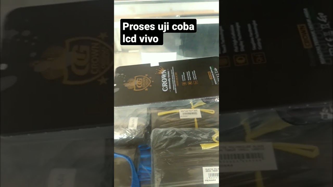 uji coba lcd Vivo y15s dengan merek CROWN