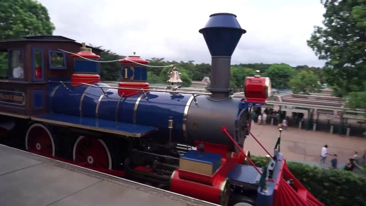 香港迪士尼遊園火車 1號車頭 華特·迪士尼號 Hong Kong Disneyland Train - Walt Disney