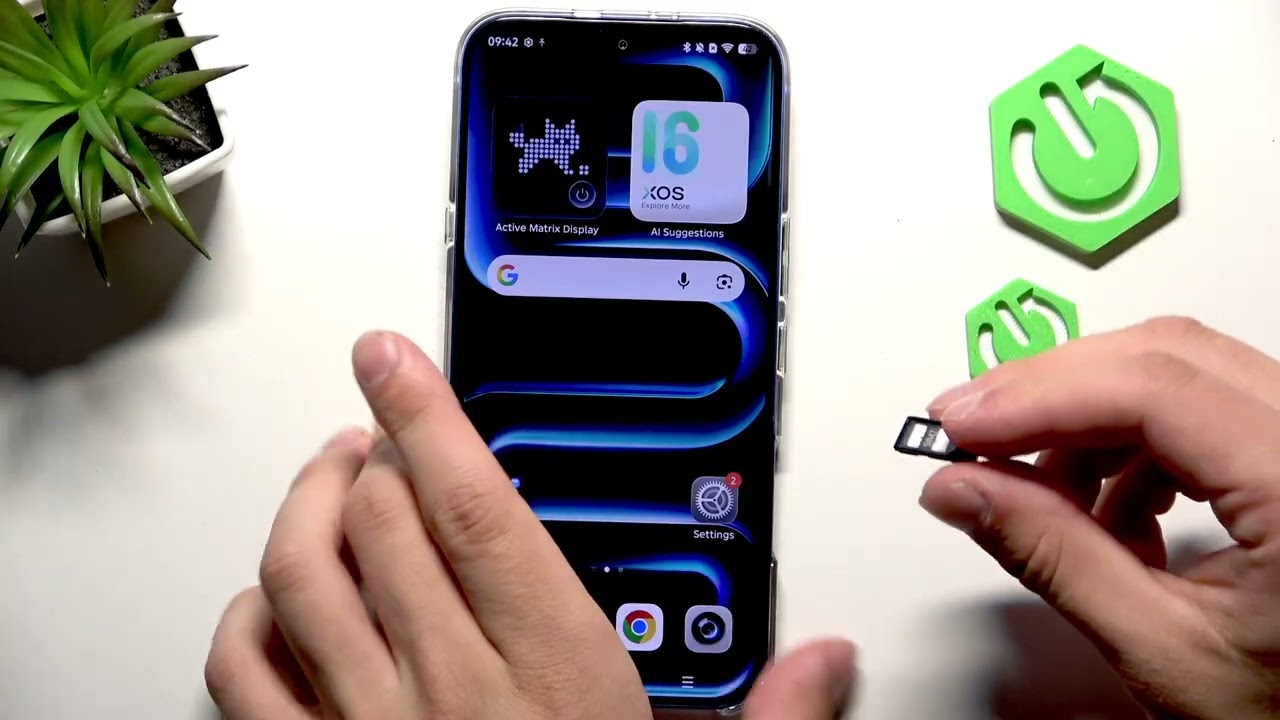 INFINIX Note 60 &mdash; Как вставить SIM-карту