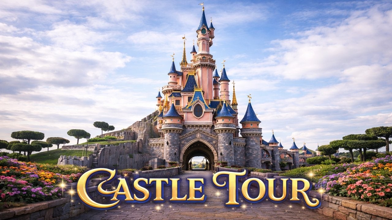 DISNEYLAND PARIS CASTLE: SLEEPING BEAUTY | Le Château de la Belle au Bois Dormant 👑✨