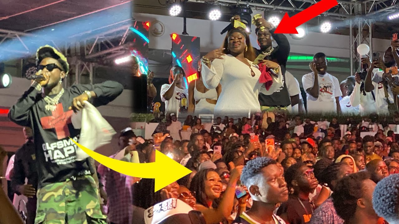 🔥🔥Kuame Eugene Shocks Koforidua with First Time Performance at Sista Afia All White Party, fans wild
