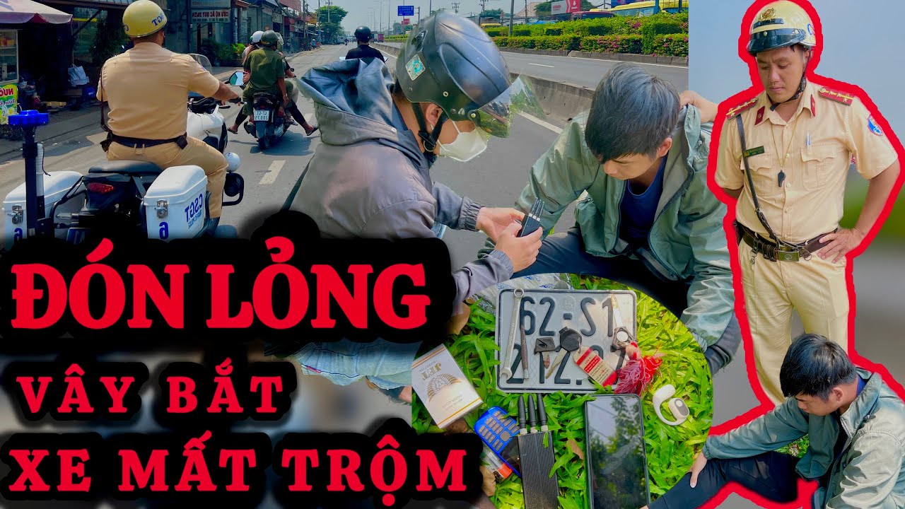 Hành trình đón lỏng, vây bắt xe mất trộm | ĐộiXungKíchPCTPThủĐức